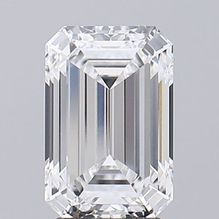 Diament laboratoryjny bezbarwny szlif szmaragdowy, 2.92ct, VVS2, D, GIA 2235434962