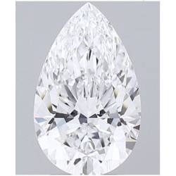 Diament laboratoryjny bezbarwny szlif gruszkowy, 2.06ct, VVS2, D, GIA 5231434856