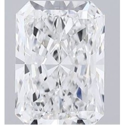 Diament laboratoryjny bezbarwny radiant, 2.3ct, VVS2, E, GIA 5232435158