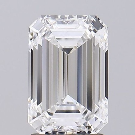 Diament laboratoryjny bezbarwny szlif szmaragdowy, 2.08ct, VVS2, D, GIA 5232434951