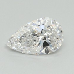 Diament laboratoryjny bezbarwny szlif gruszkowy, 1.5ct, VVS2, D, IGI LG692582981