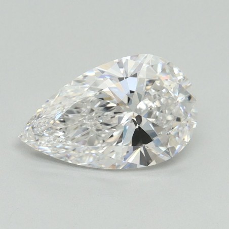 Diament laboratoryjny bezbarwny szlif gruszkowy, 1.5ct, VVS2, D, IGI LG692582981