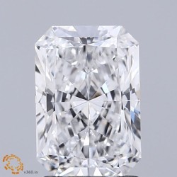 Diament laboratoryjny bezbarwny radiant, 2.09ct, VVS2, D, IGI LG698518959