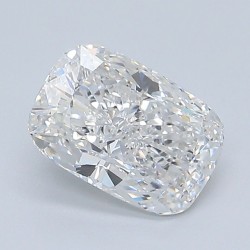 Diament laboratoryjny bezbarwny szlif poduszkowy brylantowy, 1.49ct, VVS2, E, IGI LG615350436