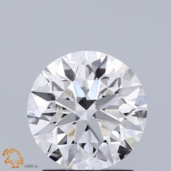 Diament laboratoryjny bezbarwny szlif okrągły, 1.49ct, VVS1, F, IGI LG729564356