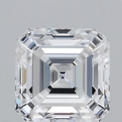 Diament laboratoryjny bezbarwny szlif szmaragdowy kwadratowy, 2.09ct, VVS2, D, IGI LG680547199