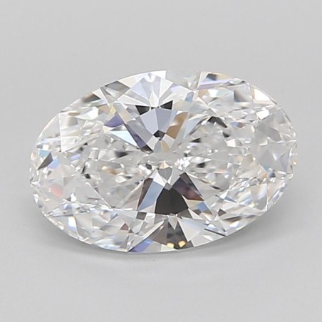Diament laboratoryjny bezbarwny szlif owalny, 3.0ct, VVS1, D, IGI LG733565985