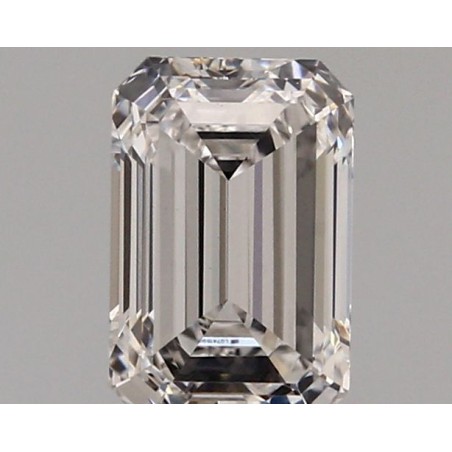 Diament laboratoryjny bezbarwny szlif szmaragdowy, 1.18ct, VVS2, E, IGI LG741590972