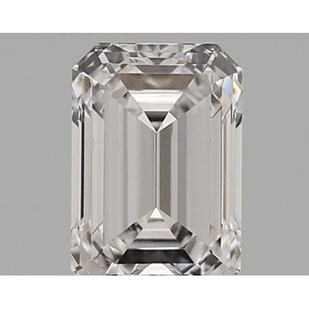 Diament laboratoryjny bezbarwny szlif szmaragdowy, 1.18ct, VVS2, D, IGI LG729591995