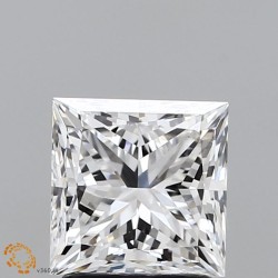 Diament laboratoryjny bezbarwny szlif princess, 2.01ct, VVS2, F, IGI LG625441841