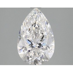 Diament laboratoryjny bezbarwny szlif gruszkowy, 1.97ct, VVS2, E, IGI LG665459269