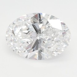 Diament laboratoryjny bezbarwny szlif owalny, 1.58ct, VVS1, D, IGI LG655445491