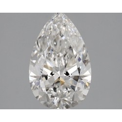Diament laboratoryjny bezbarwny szlif gruszkowy, 1.07ct, VVS2, E, IGI LG735556660