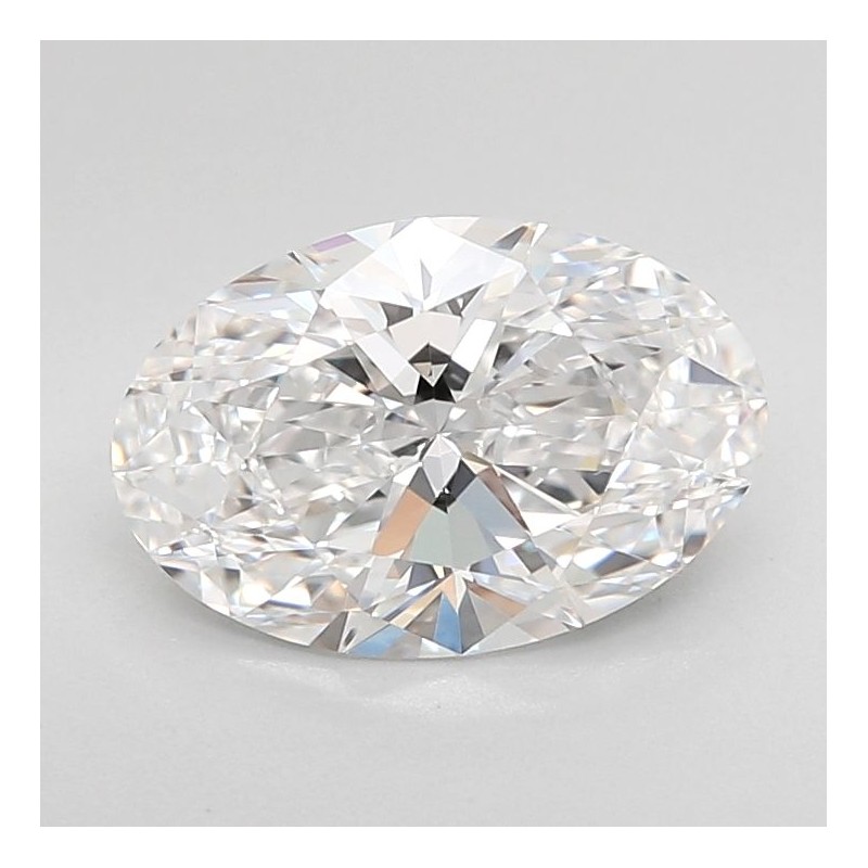 Diament laboratoryjny bezbarwny szlif owalny, 1.79ct, VVS1, D, IGI LG743507238