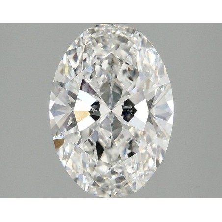 Diament laboratoryjny bezbarwny szlif owalny, 2.03ct, VVS2, E, IGI LG737592101