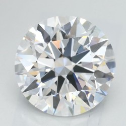 Diament laboratoryjny bezbarwny szlif okrągły, 2.53ct, VVS1, D, GIA 2538714851