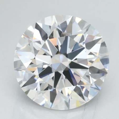 Diament laboratoryjny bezbarwny szlif okrągły, 2.53ct, VVS1, D, GIA 2538714851