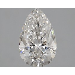 Diament laboratoryjny bezbarwny szlif gruszkowy, 1.26ct, VVS2, F, IGI LG733540704