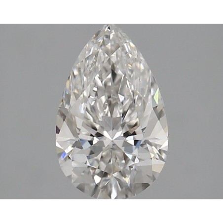 Diament laboratoryjny bezbarwny szlif gruszkowy, 1.26ct, VVS2, F, IGI LG733540704