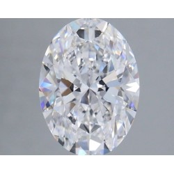 Diament laboratoryjny bezbarwny szlif owalny, 1.59ct, VVS2, D, IGI LG715501557