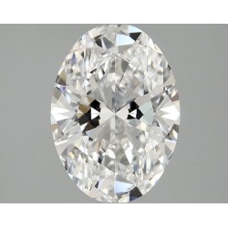 Diament laboratoryjny bezbarwny szlif owalny, 2.05ct, VVS2, E, IGI LG737545326