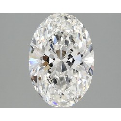 Diament laboratoryjny bezbarwny szlif owalny, 2.1ct, VVS2, E, IGI LG737572511