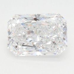 Diament laboratoryjny bezbarwny radiant, 1.39ct, VVS2, D, IGI LG655428127