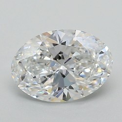 Diament laboratoryjny bezbarwny szlif owalny, 1.58ct, VVS2, D, IGI LG668428847