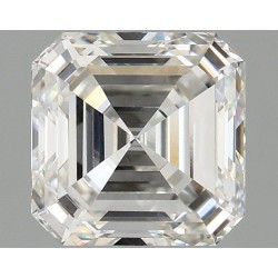 Diament laboratoryjny bezbarwny szlif szmaragdowy kwadratowy, 2.09ct, VVS2, F, IGI LG691541440