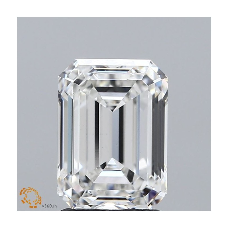 Diament laboratoryjny bezbarwny szlif szmaragdowy, 2.08ct, VVS2, E, IGI LG657466472 Diament laboratoryjny bezbarwny szlif szmaragdowy, 2.08ct, VVS2, E, IGI LG657466472