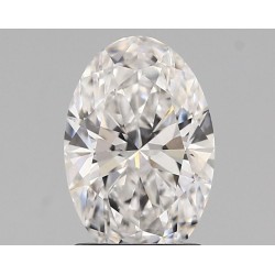 Diament laboratoryjny bezbarwny szlif owalny, 1.46ct, VVS2, D, IGI LG724535107
