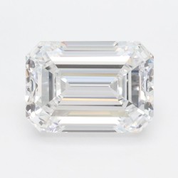 Diament laboratoryjny bezbarwny szlif szmaragdowy, 2.0ct, VVS1, D, IGI LG739529593