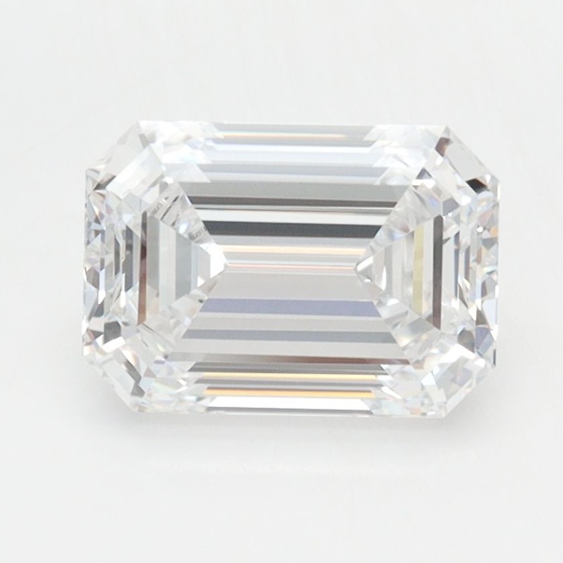 Diament laboratoryjny bezbarwny szlif szmaragdowy, 2.02ct, VVS1, D, IGI LG739529615