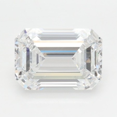 Diament laboratoryjny bezbarwny szlif szmaragdowy, 1.39ct, VVS1, D, IGI LG739586879