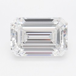 Diament laboratoryjny bezbarwny szlif szmaragdowy, 1.47ct, IF, D, IGI LG724545763