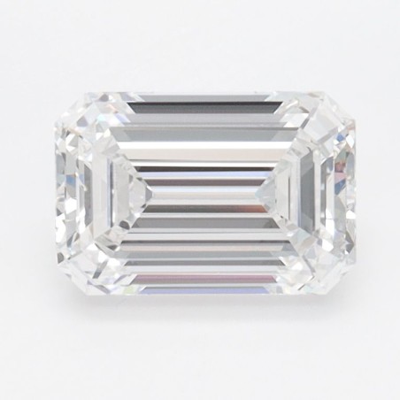 Diament laboratoryjny bezbarwny szlif szmaragdowy, 1.47ct, IF, D, IGI LG724545763