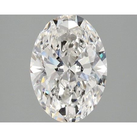Diament laboratoryjny bezbarwny szlif owalny, 2.04ct, VVS2, F, IGI LG737545227