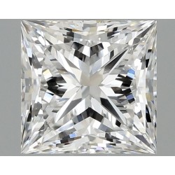 Diament laboratoryjny bezbarwny szlif princess, 1.55ct, VVS2, D, IGI LG713511900