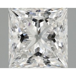 Diament laboratoryjny bezbarwny szlif princess, 2.1ct, VVS2, E, IGI LG704573553