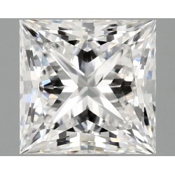 Diament laboratoryjny bezbarwny szlif princess, 2.06ct, VVS2, E, IGI LG706567606