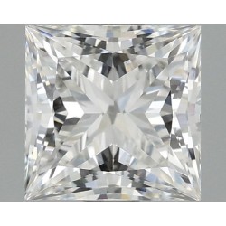 Diament laboratoryjny bezbarwny szlif princess, 1.07ct, VVS2, E, IGI LG706532904