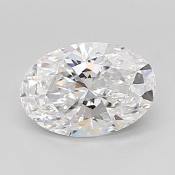 Diament laboratoryjny bezbarwny szlif owalny, 1.15ct, VVS1, D, IGI LG743567347