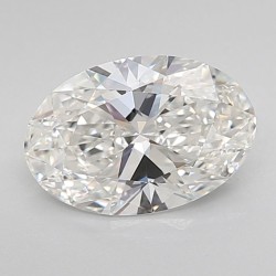Diament laboratoryjny bezbarwny szlif owalny, 1.53ct, IF, F, IGI LG639415754