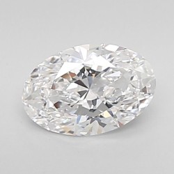 Diament laboratoryjny bezbarwny szlif owalny, 1.14ct, IF, D, IGI LG710508528