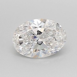 Diament laboratoryjny bezbarwny szlif owalny, 1.07ct, IF, D, IGI LG733564609