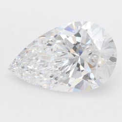 Diament laboratoryjny bezbarwny szlif gruszkowy, 2.1ct, VVS1, D, IGI LG660415430