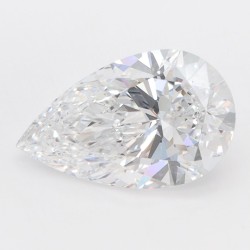 Diament laboratoryjny bezbarwny szlif gruszkowy, 2.07ct, VVS1, D, IGI LG660414992