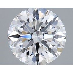 Diament laboratoryjny bezbarwny szlif okrągły, 2.18ct, VVS2, E, GIA 7538315064