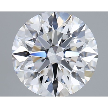 Diament laboratoryjny bezbarwny szlif okrągły, 2.18ct, VVS2, E, GIA 7538315064