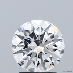 Diament laboratoryjny bezbarwny szlif okrągły, 2.0ct, VVS1, D, IGI LG741529650